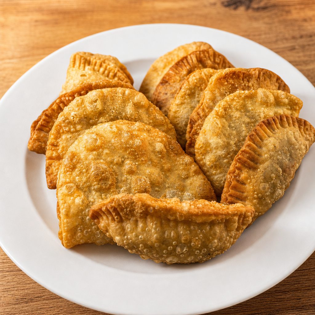 Beef & cheese Empanadas.